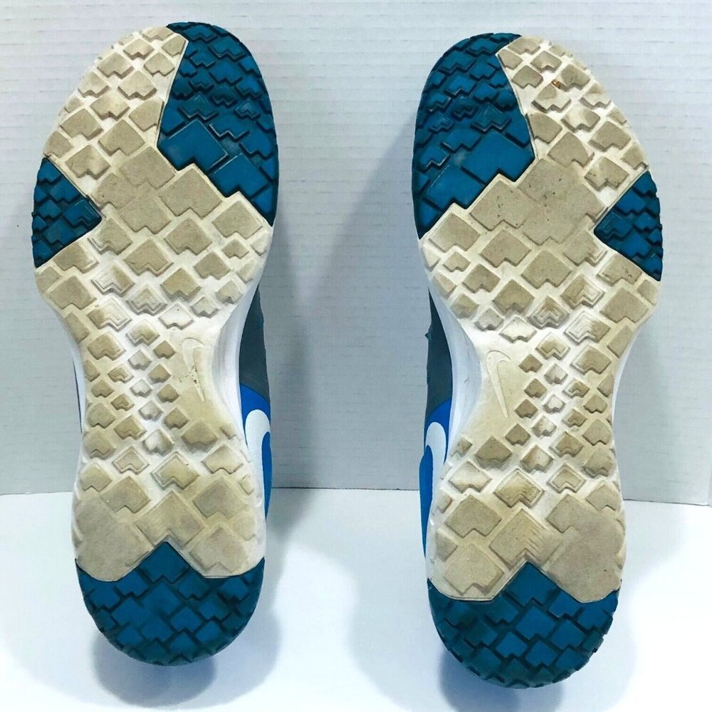 Nike‎ Lite Trainer Running Sneakers Shoes Men's 14 Blue Gray - Picture 3 of 10